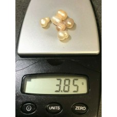 PEARLS, FRESHWATER, BAROQUE LOOSE BEADS . 10mm x 8mm